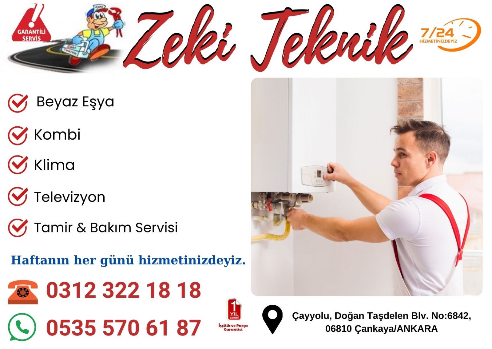 Ümitköy Kombi Tamiri